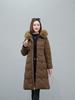 Woman Winter Coats Hooded Faux Fur Collar Elegant Thick Warm Plus Size Long Parkas Female Jacket