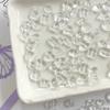 20Pcs Crystal Glass Beads Butterfly Heart Loose Spacer Beads for Jewelry Making DIY Bracelet Necklace