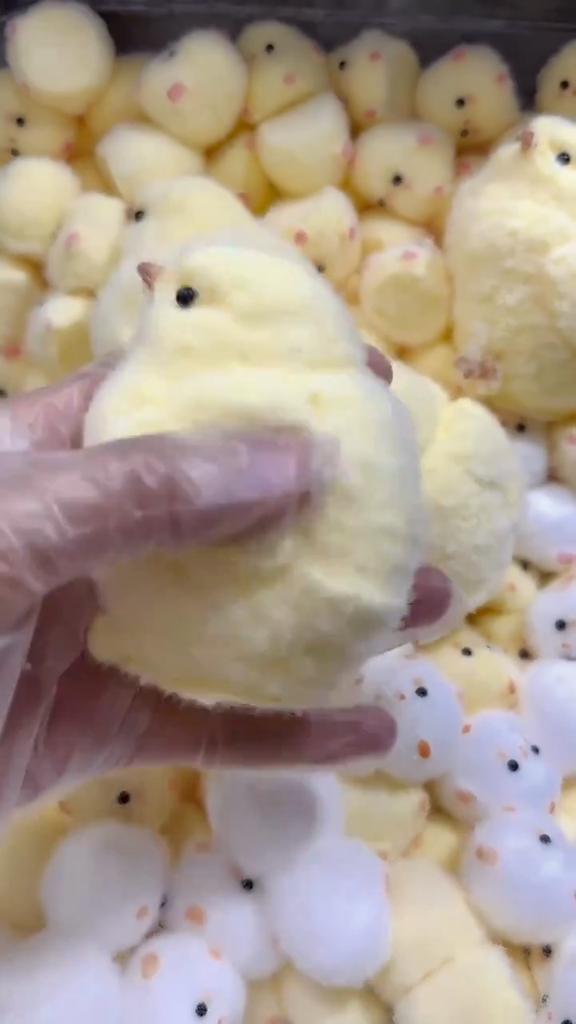 Squishy Chicken, Ručně vyráběné silikonové Squishy Big Chicken, Soft Squishy Chicken Stress Hračka, Silikonové ždímací hračky pro děti a dospělé