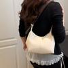 Pu Womens Fashion Small Shoulder Bag With Zipper Closure For Daily Use