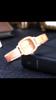 Vintage Female Quartz Watch With Waterresistant Alloy Strap For Elegant Office Wear