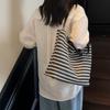 Rainbow Straw Woven Handbag Women's Woven Shoulder Underarm Bag