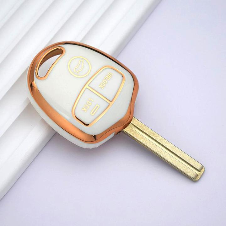 TPU Car Key Case Cover Shell for Mitsubishi Evolution Lancer EX Grandis Outlander Triton Pajero ASX 2 3 Buttons Protected Fob
