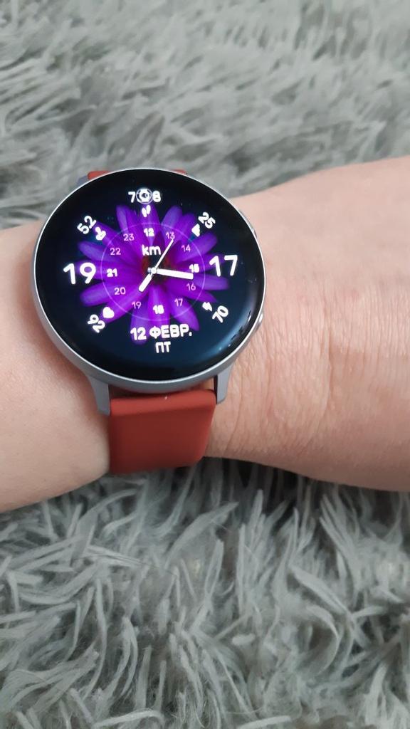 Ремешок для часов Samsung Galaxy Watch Active 2, 44 мм, 40 мм, 20 мм, из  натуральной кожи | Электроника | АлиЭкспресс