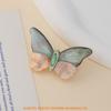 Shell Butterfly Brooch Handmade Craft With Dual Use For Fashion Accessories