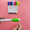 8pcs/set Erasable Whiteboard Markers Vibrant Colors & Black for Kids Drawing Office & School Stationery Gift