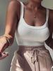 Strap Solid Bodycon Sexy Body Casual Basic White Summer Bodysuit Women Tops Sleeveless Sheer Bodysuits Jumpsuit Slim