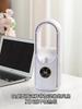 USB Powered Bladeless Fan With Mist Spray Night Light Quiet Cooling Desktop Fan For Home Office Dorm Use