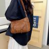 Women's Bag Soft Leather Multi-layer Shoulder Crossbody Bag Mother Bag