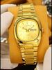 Luxury Square Watch for Woman Waterproof Luminous Date Ladies Watch Stainless Steel Quartz Women's Watches Female Reloj