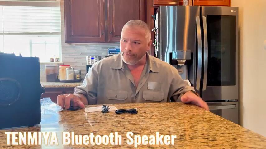 TOPROAD 40W Portable Bluetooth Speaker with Subwoofer Wireless Stereo Bass Outdoor Party Speakers Support Remote Control FM Radio RGB LED Lights