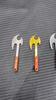 Multifunctional Stainless Steel Sharp Blade Mini Axe Keychain Knife Wood Handle Unpackage Express  Protable Carry EDC Tool