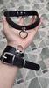 Chainsaw Man Leather Choker Necklace Strong And Flexible Collar For Women And Girls
