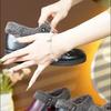 Middle-aged and Elderly Women's Fashion Cotton Shoes Mom's Winter Warm Fleece Lined Zipper Ankle Boots Granny's Flat Non-slip Thermal Short Boots