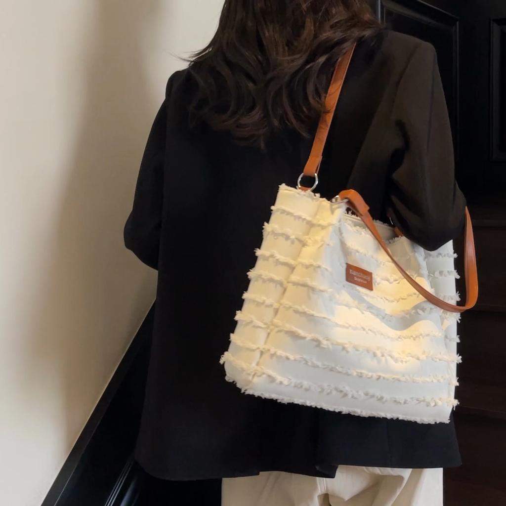 Large Capacity Shoulder Underarm Bag Women's Commuter Tote Bag