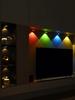 LED nočné svetlo RGB 12-farebné bezdrôtové skrinkové svietidlo Typ-C nabíjateľné diaľkové ovládanie pre osvetlenie izbovej kuchynskej skrinky