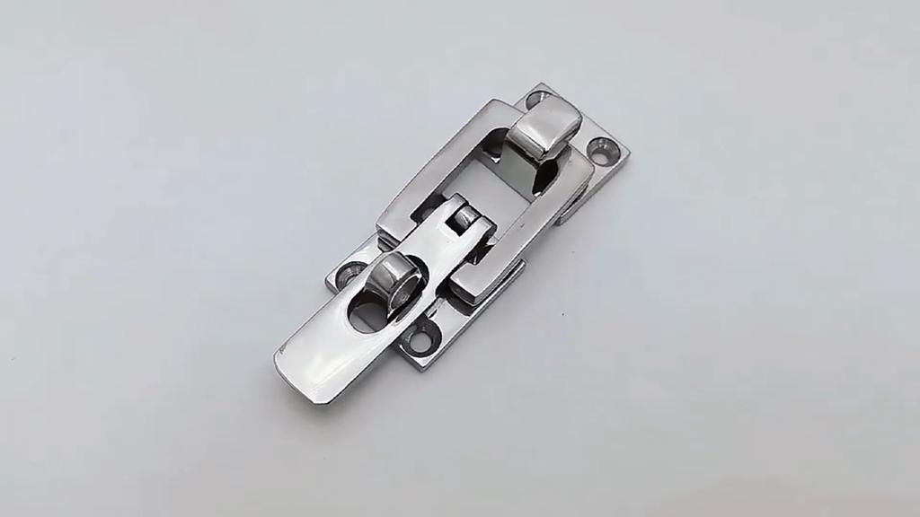 316 Spänne i rostfritt stål med låshål Lucka Spänne Marine Yacht Säkerhetsspärr Skeppslås Spänne Yachttillbehör