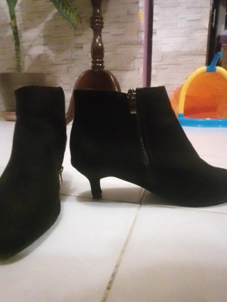 Botines tacón bajo animal print comprar a buen precio — entrega gratuita,  reseñas reales con fotos — Joom