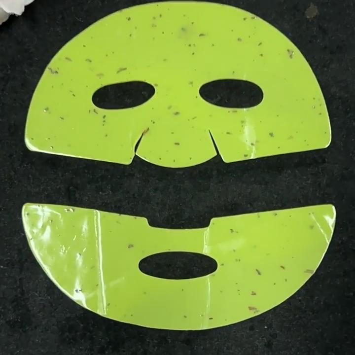 Qinrun Zhicui Tea Mask 5 Pieces/Box Crystal Green Lady Mask