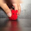 3 Pezzi Nuovo Peluche Interattivo Sonoro Gomma Vinile Mouse Animale Domestico Gatto Suoni Realistici Giocattoli Flocking Mouse Divertenti Giocattoli per Gatti Colori Casuali Giocattoli per Animali Domestici