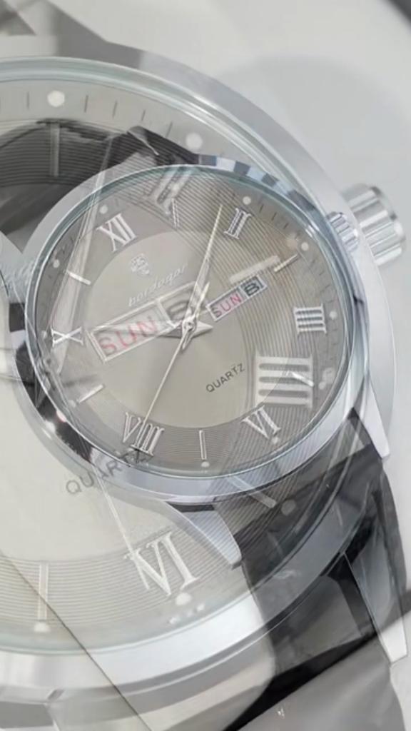 POEDAGAR Luxury Fashion Watch for Man Leather Date Week Casual Quartz Clock Waterproof Luminous Business Watches Reloj