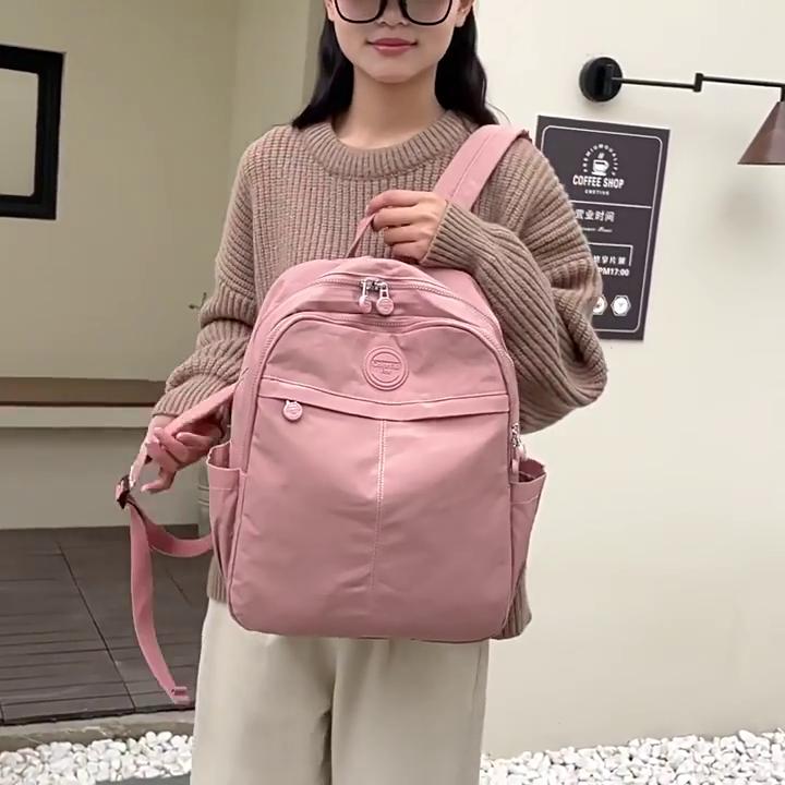 New Large-capacity Backpack Women's Korean Version Anti-splash Backpack Computer Bag