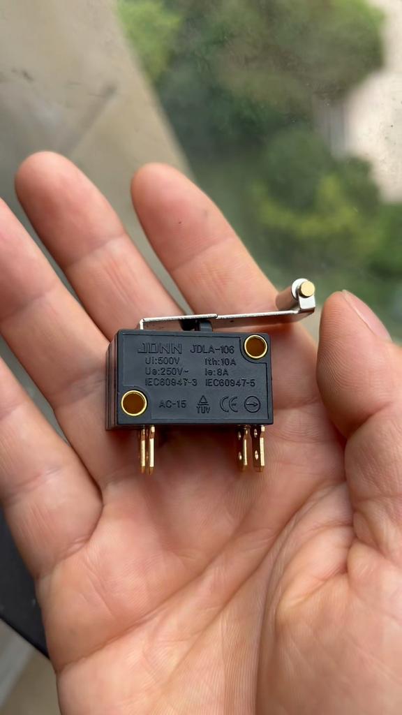 JDNN JDLA-106 Long Roller Limit Switches Dual Units Type Micro Electric Control Switches for Mechanical Equipment