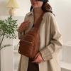 Women's Shoulder Bag PU Chest Bag Lightweight Travel Crossbody Bag