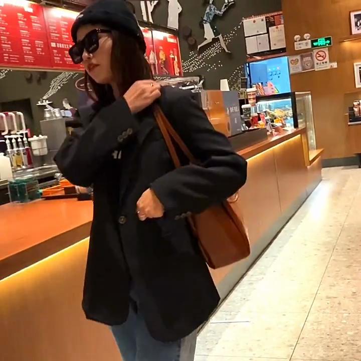 New Leather Women's Bag Large Capacity Fashion Versatile Shoulder Messenger Handbag Large Bag