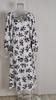 Women's Clothing, Printed, Backless, Slit, Tie, Dress