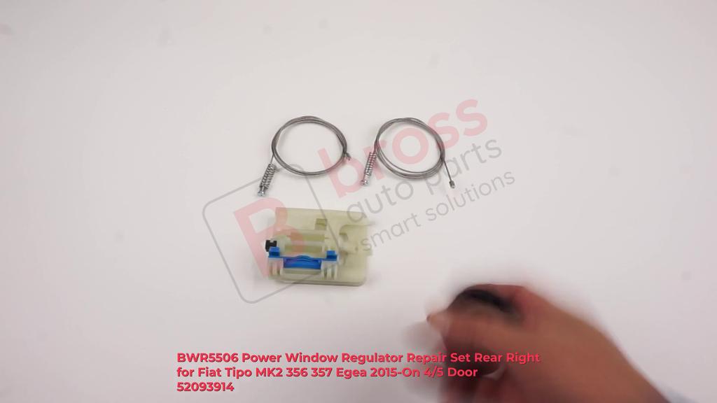 BWR5506 Opravná sada elektricky ovládaného ovládání oken zadní pravá pro Fiat Tipo MK2 356 357 Egea 2015-2015 4/5 dveří 52093914