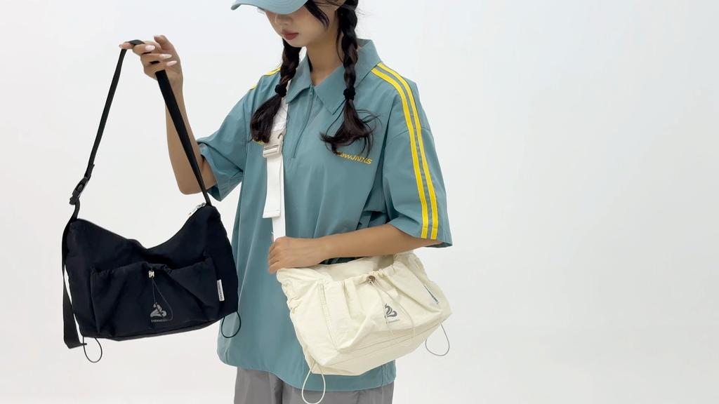 Crossbody Bag Women's Bag Outdoor Shoulder Bag Solid Color Messenger Bag