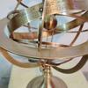 18" inch Large Fully antique finish Brass Armillary Sphere Engraved Nautical Astrolabe World Globes Christmas gift home decor