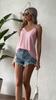 YYFS Women's Fashion Casual Summer Spring Solid Color Print Sleeveless V-Neck Blouses & Shirts