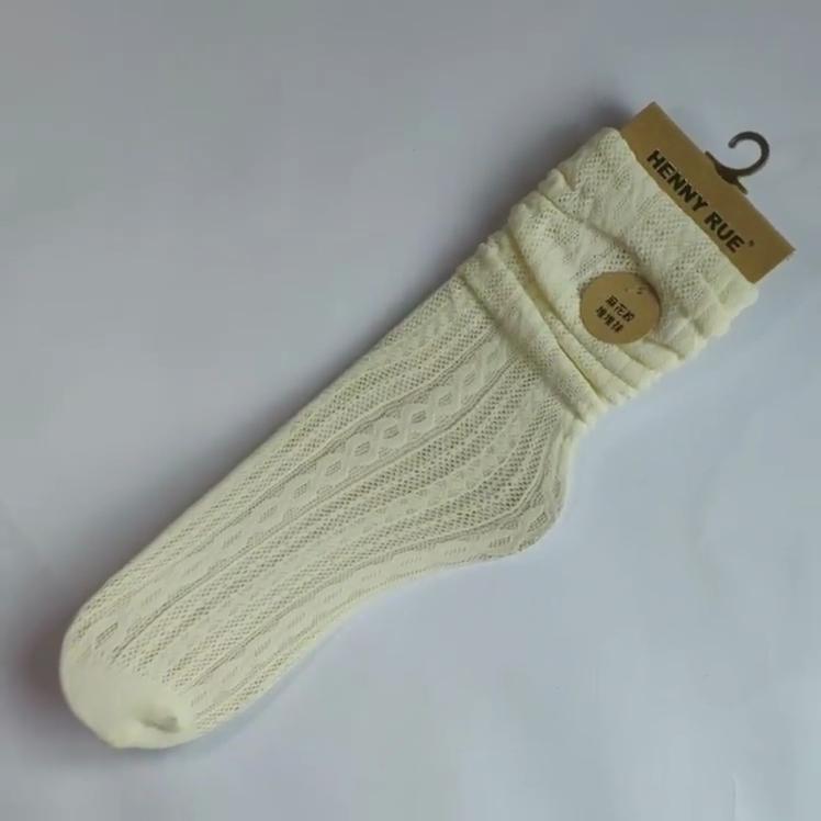 Women Socks Fashion Sexy Crew Socks For Women Summer Solid Hollow Out Women Soft Cute Long Socks For Women Mesh Thin Sexy