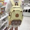 Large Capacity Backpack Student Cartoon Schoolbag Children Lightweight Backpack