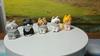 5Pcs/set Cartoon Cat Animal Miniatures Resin Ornaments Fairy Garden Decoration Micro Landscape