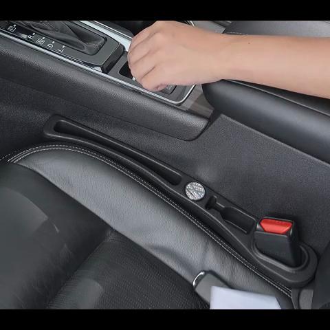 SEAMETAL Car Seat Gap Filler Side Seam Plug Strip Leak-proof Filling Storage Gap for Passenger and Main driving seat Accessories