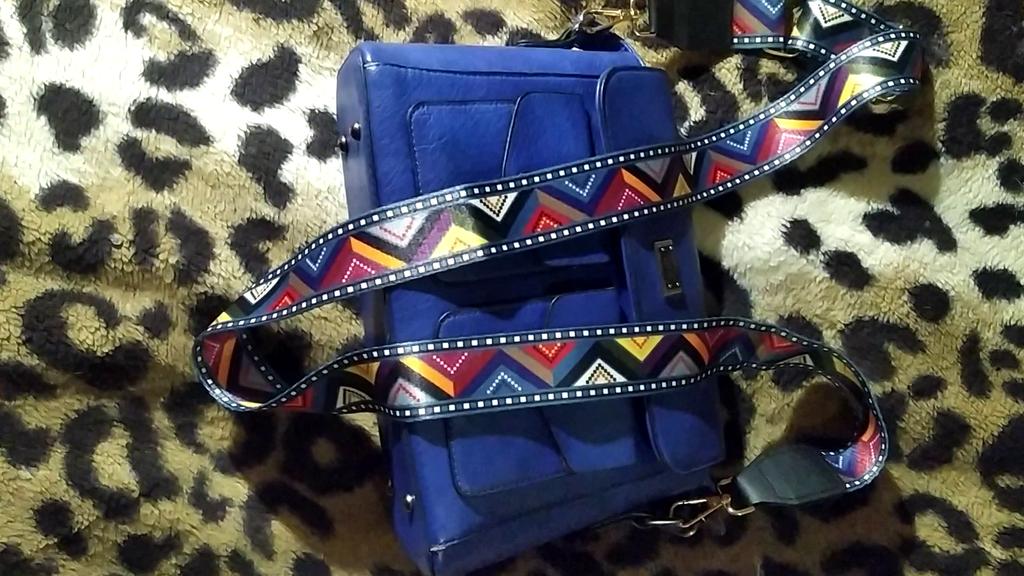 RUIJIE® 2 Pezzi Tracolla di Ricambio per Borsa Regolabile Colorata