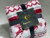 New Christmas Blanket Double-Layer Flannel Blanket Thickened Sherpa Fleece Sofa Throw Christmas Edition