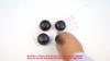 BSP1252-1 4 Pieces Jack Mount Lift Point Support Rubber Plug Pad Cap for Mercedes 190 190E 190D W201 1982-1993