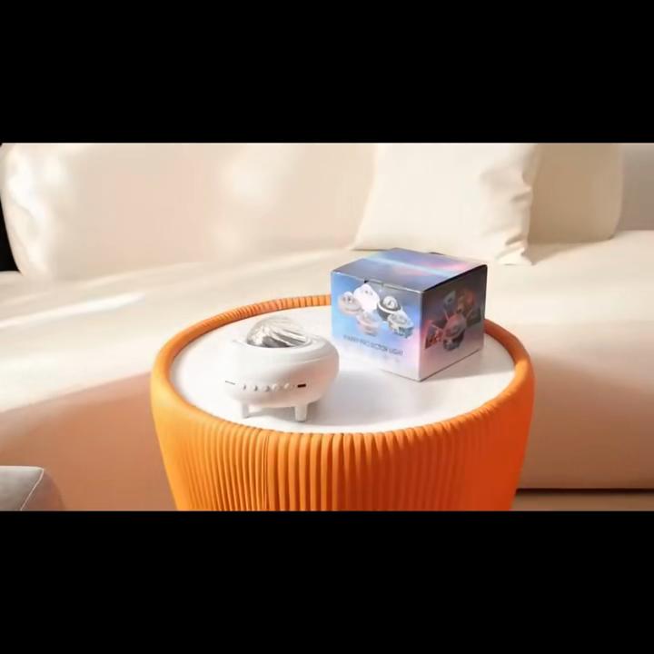 The Highly Atmospheric Laser Vortex Starry Sky Lamp, Accompanied by Bluetooth Audio, Makes the Starry Sky In the Room Extremely