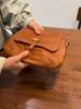Johnature Retro Genuine Leather Messenger Bag Versatile Lightweight Women Small Bag Commuter Shoulder Crossbody Bags