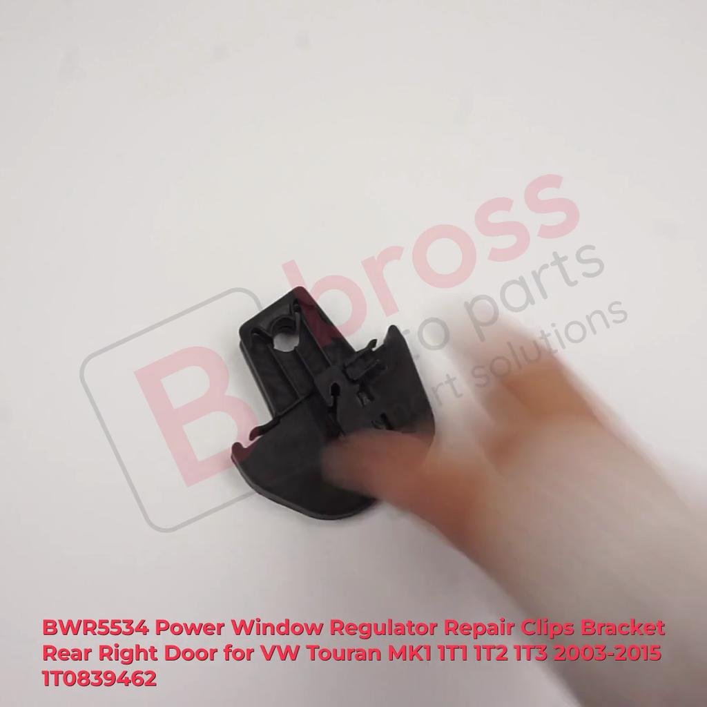 BWR5534 Elektrický ovladač oken Opravné spony Držák zadních pravých dveří pro VW Touran MK1 1T1 1T2 1T3 2003-2015 1T0839462