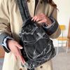 Denim Rucksack Reise Leichter Rucksack Multifunktionale Brusttasche