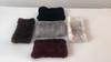 Hot Sale Women Winter Real Mink Fur Scarves Headbands Good Elastic Knitted Natural Mink Fur Scarf Lady Thick Warm Fur Muffler