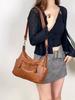 Women's Messenger Bag Large Capacity Soft Leather Shoulder Bag Vintage Mother Bag