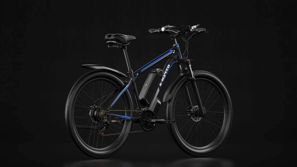 E-BYCCO E8 E-Bike 750W Motor 48V17.5AH Herausnehmbarer Akku City Elektro-Schnee-Bike 29 Zoll Mountain Offroad Erwachsenen Elektrofahrrad