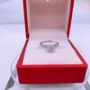 Tancise Classic 925 Sterling Silver Moissanite Ring Ladies Jewelry Wedding Promise Party Gift