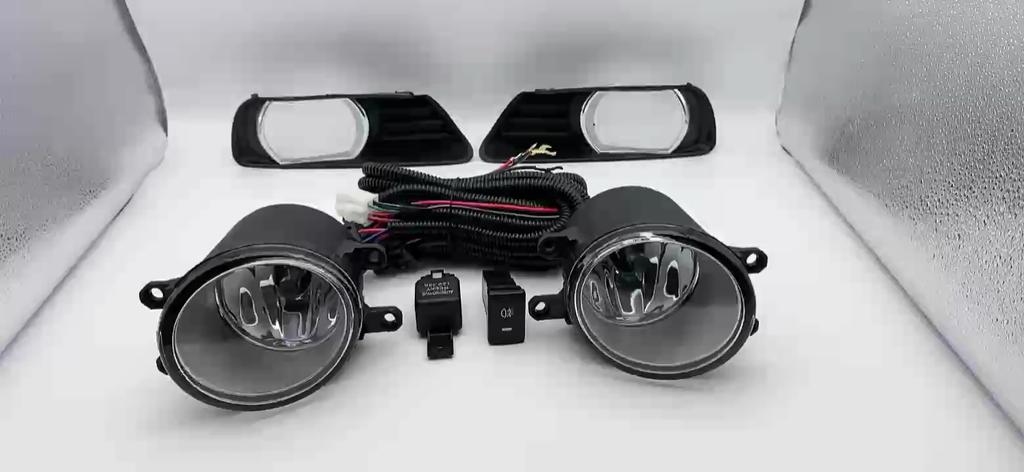 1 Set Fog Lights Headlight for Toyota Camry 2007 2008 Fog Lights Car Fog Lamp Kit With Harness Bulb Switch